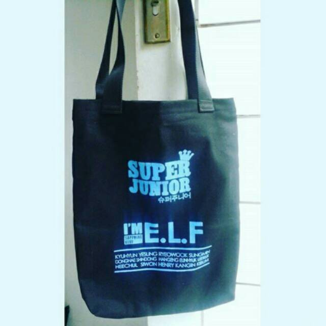 Tote bag super junior kpop