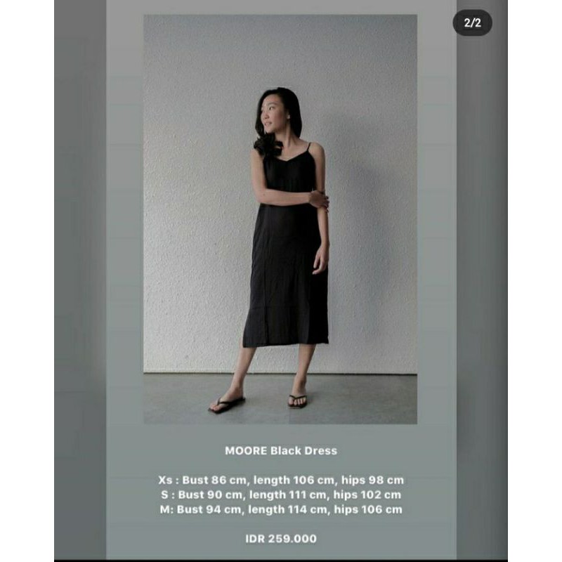 Eunoia Moore Black Dress size M