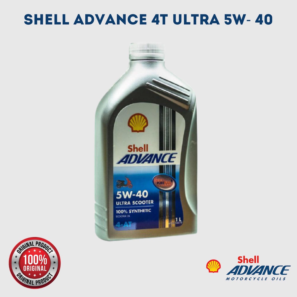 Shell Advance 5W-40 Ultra Scooter 1L