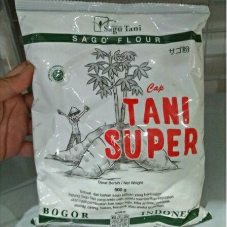 

Tepung Sagu Tani Super 500 gr Jajan Pasar Papeda//Bubur/Pempek/Bakso