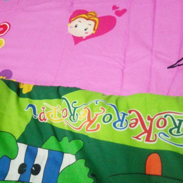Fata - Bed Cover Set Keroppi Ukuran 120x200 ( Single Size )
