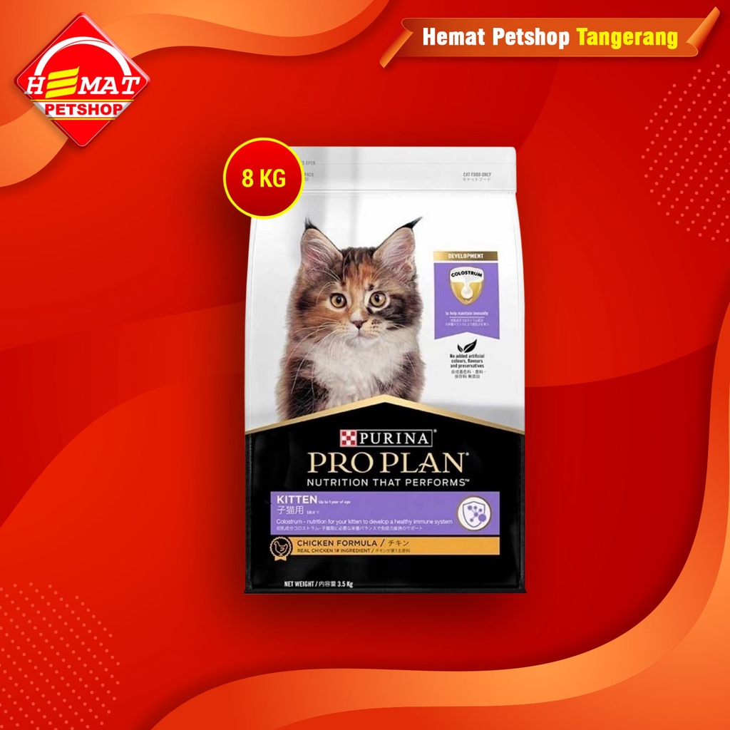 Cat Food Pro Plan Kitten Chicken Optistart 8 Kg Makanan kering Kucing dewasa Proplan 8Kg