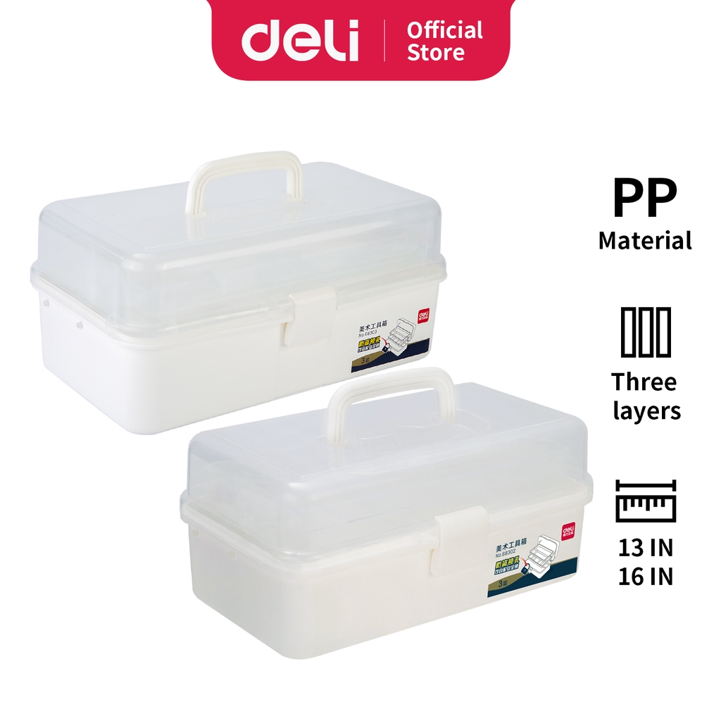 

Deli Large Art Toolbox / Kotak Peralatan Seni Besar 68302 68303