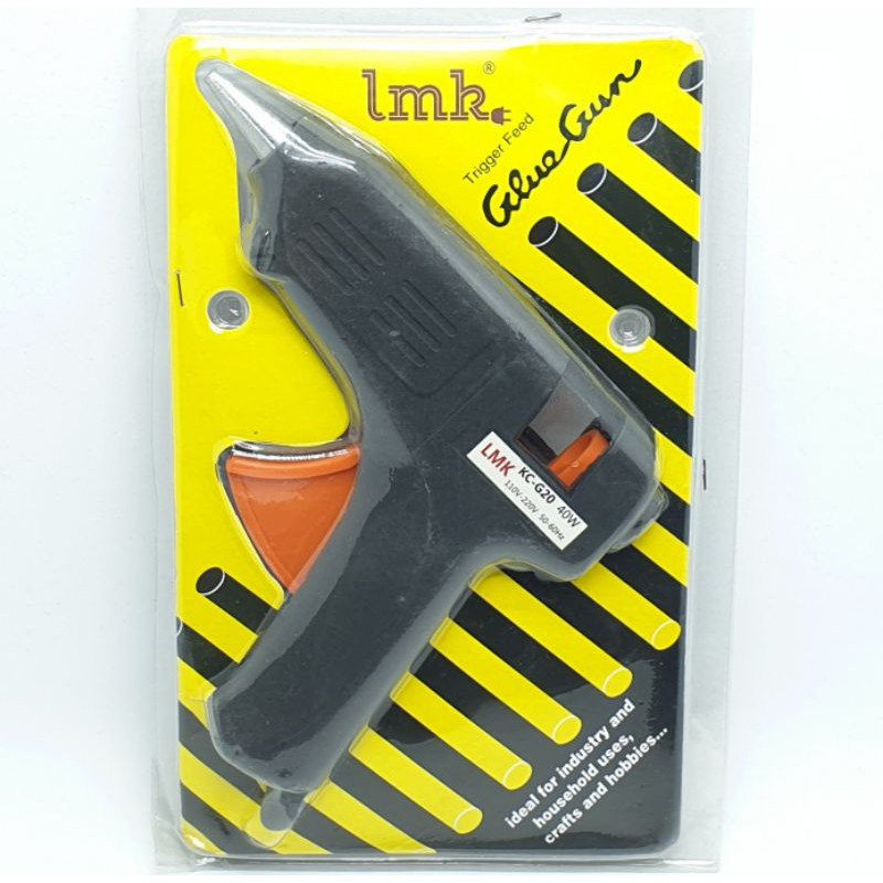 LMK GG40W ALAT LEM TEMBAK 40W (Lem Bakar 11mm) / GLUE GUN 40W LMK / LEM BAKAR LILIN CAIR