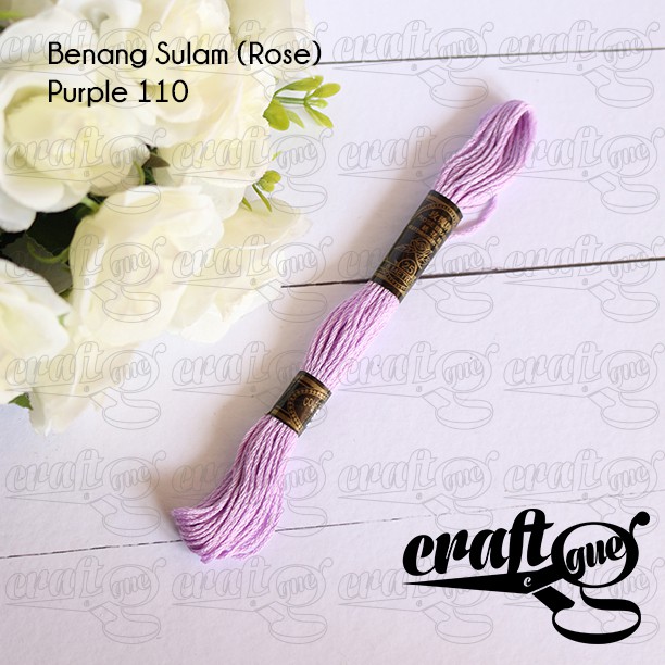 Benang Sulam (Rose) PURPLE