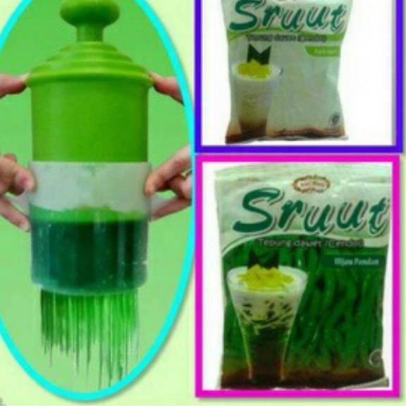 

Promo Hari Ini" Cetakan cendol free tepung 100gram (free packing bubblewrap)