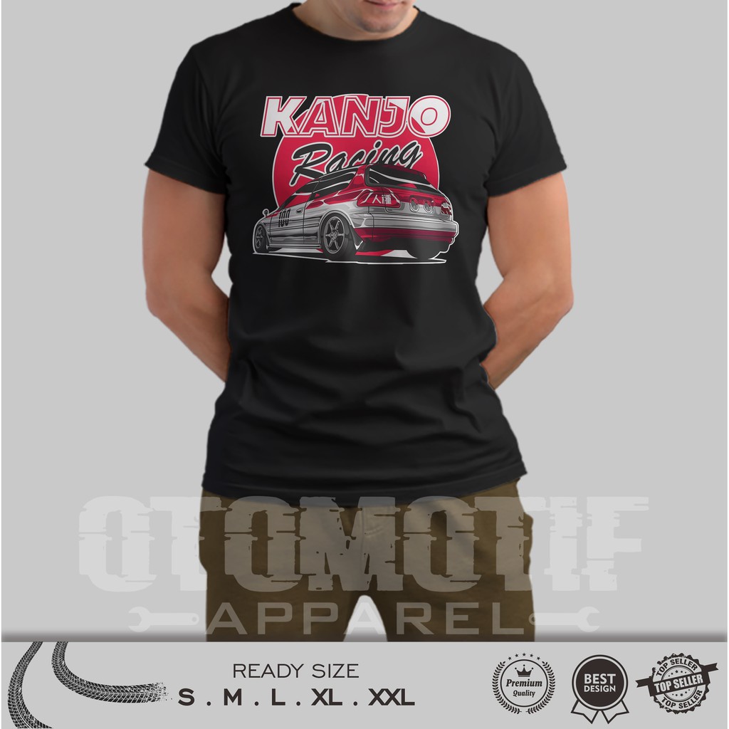 KAOS OTOMOTIF CIVIC ESTILO KANJO RACING