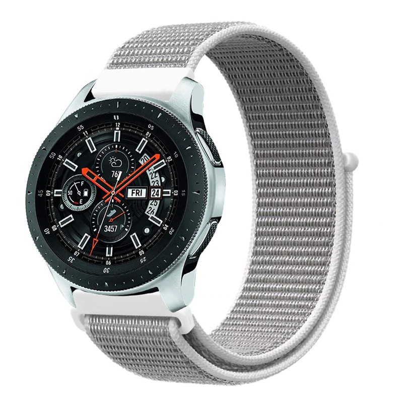 Strap Samsung Galaxy Watch 46 mm - Tali Jam Replacement Nylon Velcro Loop Strap