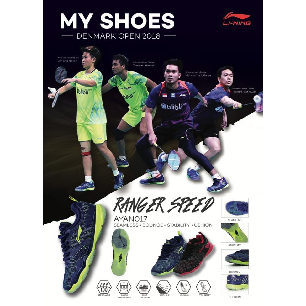 Sepatu LINING RANGER SPEED