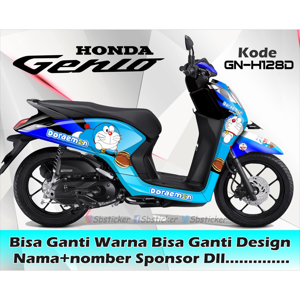 

genio 2020 sticker doraemon