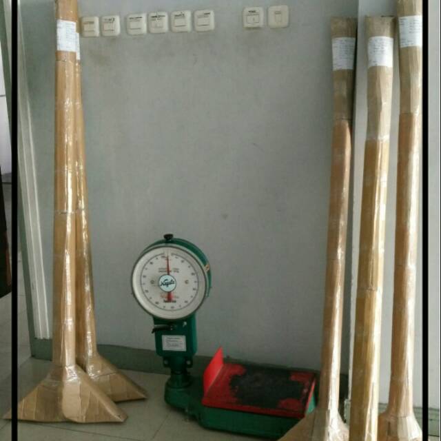 Tiang backdrop 2 layer orderan Maidasari + ongkir