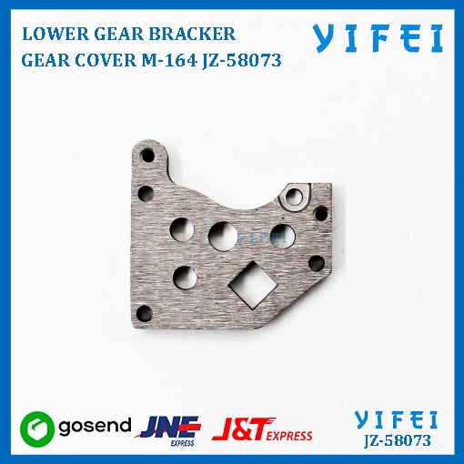 LOWER GEAR BRACKER GEAR COVER M-164 MESIN POTONG KM KS AU YIFEI-58073