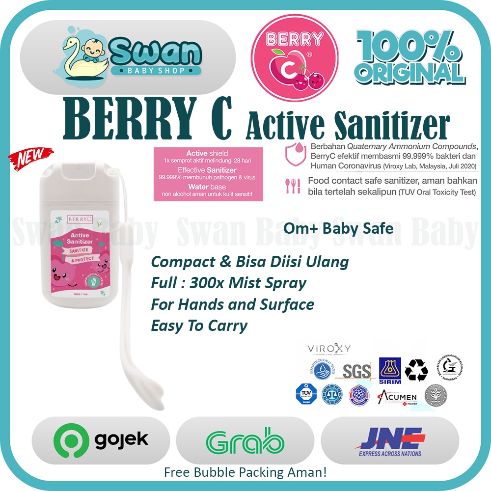 Berry C Pocket Sanitizer 30 ml