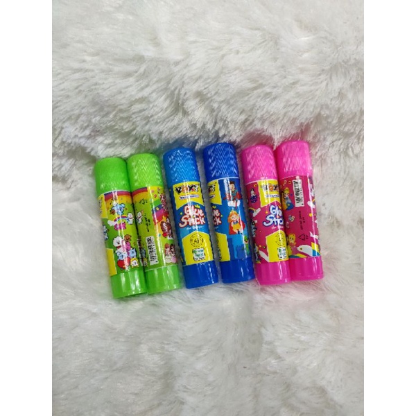 

LKS2 lem kertas stick mini cute karakter imut lem batang
