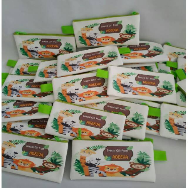 

Souvenir ultah tempat pensil custom design
