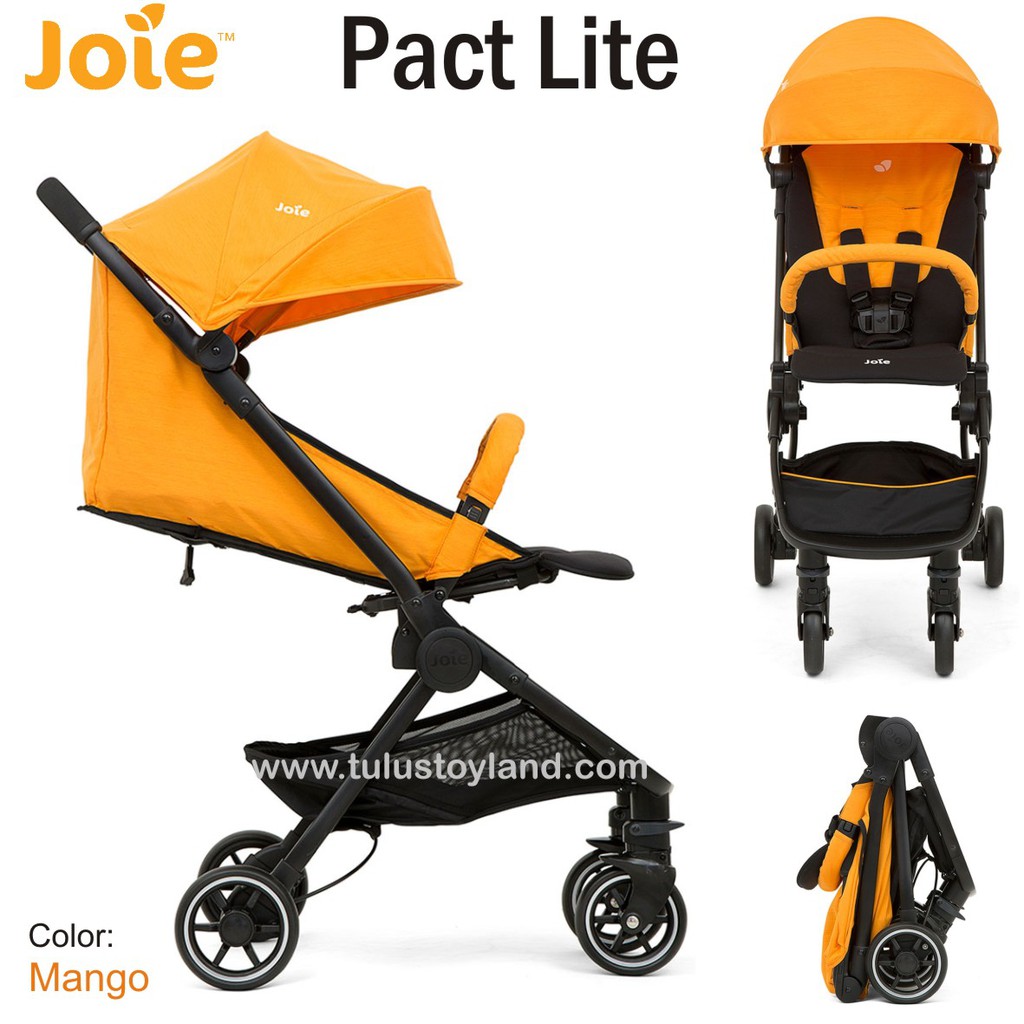 Joie Pact Lite Stroller traveling ringan lipat ringkas kereta dorong anak Pack Travelling Bayi