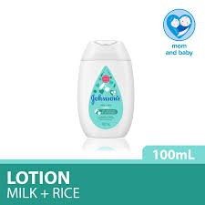 Johnson's Baby Lotion Milk+Rice