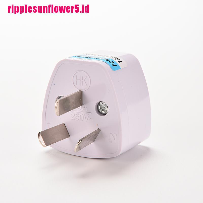 Adapter Konverter Power AC 3 pin Universal Ke Autralia Plug US EU