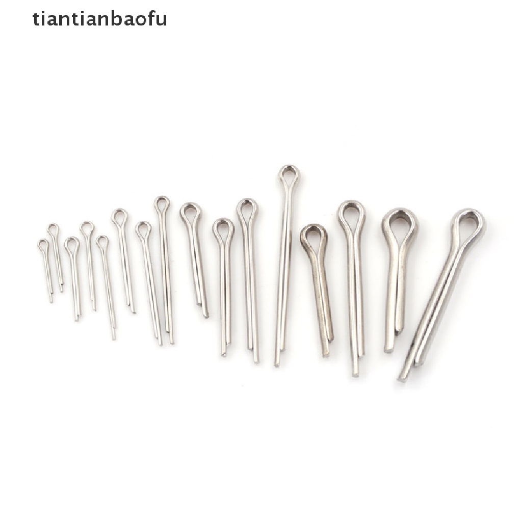 [tiantianbaofu] 10PCS Stainless Steel Split Cotter Pins Hardware Fasteners Parts M2 M3 M4 M5 Boutique