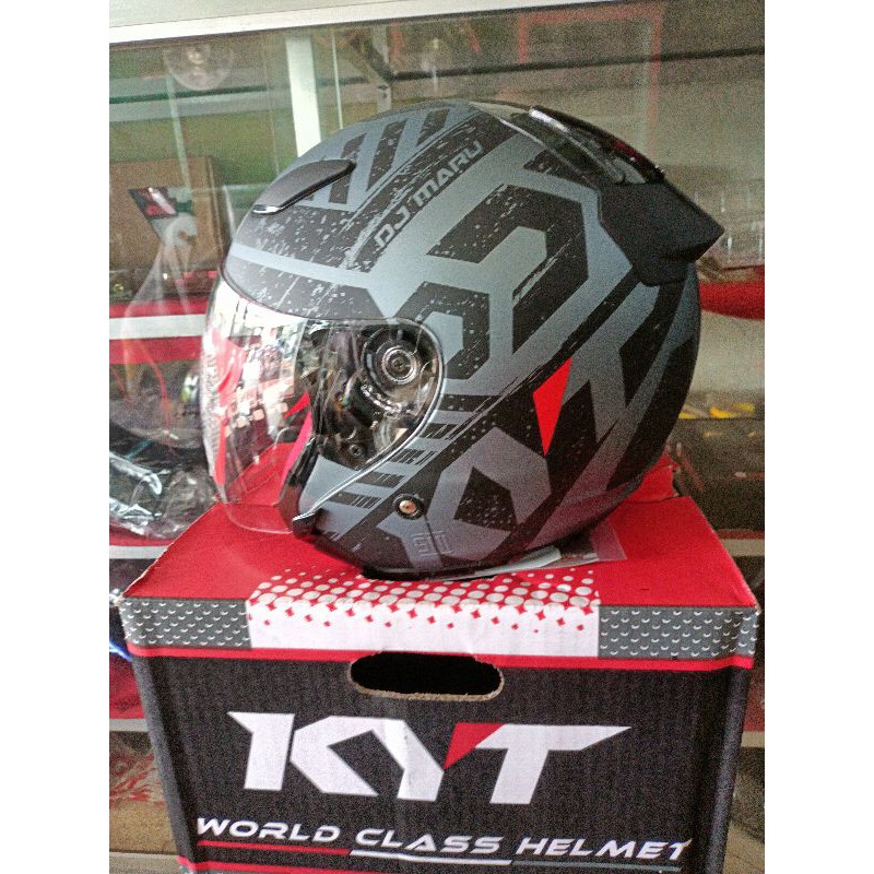 helm kyt dj maru#16 greydoff