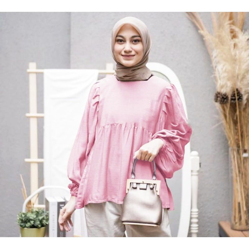 BLOUSE DEBORA /Atasan muslim /FASHION WANITA COD