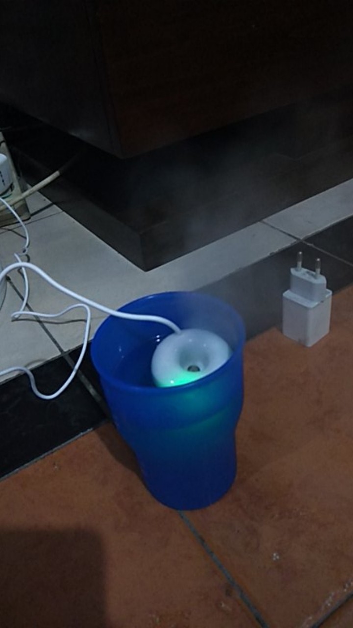 Mini Humidifier Celup Pengharum Ruangan Dengan Power Usb