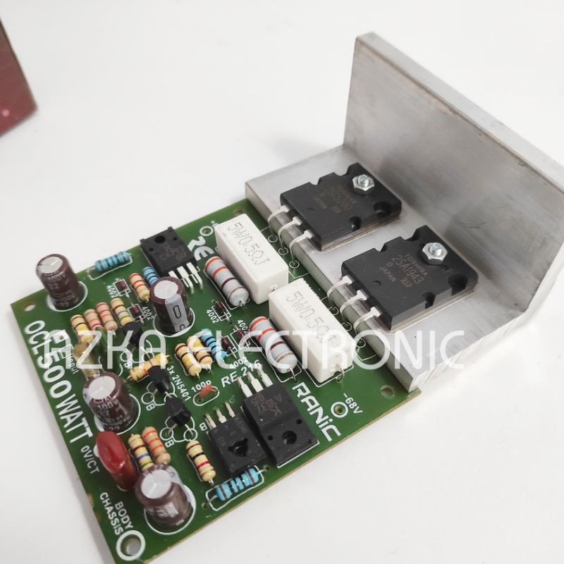 Kit Power Amplifier SOCL Mono Plus TR Toshiba 500W