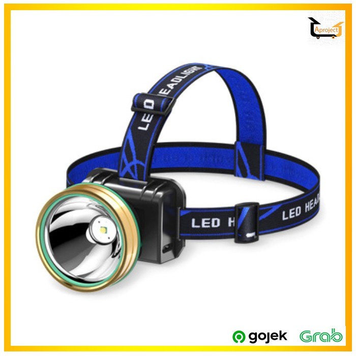 Unik ANLOOK Senter LED Headlamp -TG28 - Black Limited