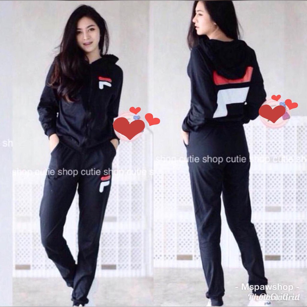 SETELAN FINFIN JAKET CELANA WANITA SPORT / OLAHRAGA / KASUAL