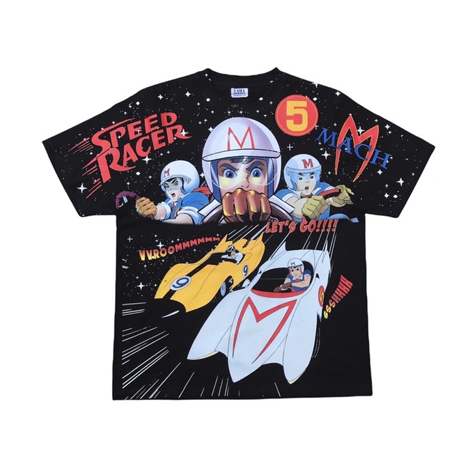 Tshirt Anime Speed Racer Modern Bootleg By Yama Thanatos