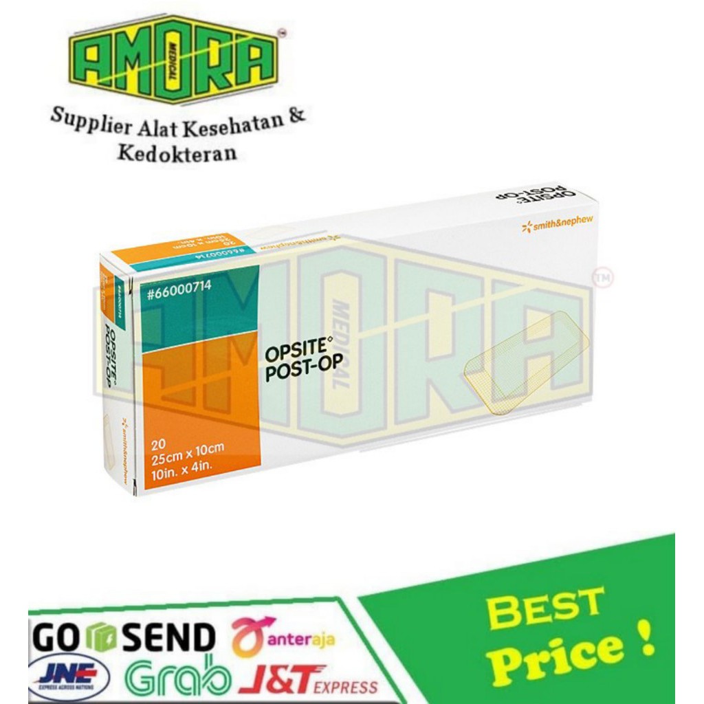 Opsite Post-OP 25x10cm / Plester Tahan Air / Opsite 25x10cm 1 Box