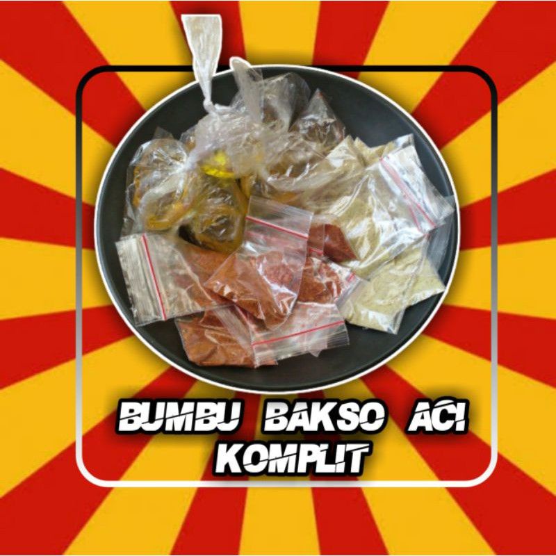 BUMBU BASO ACI / BUMBU BOCI /BUMBU BOCI MURAH/BUMBU BOCI ECER