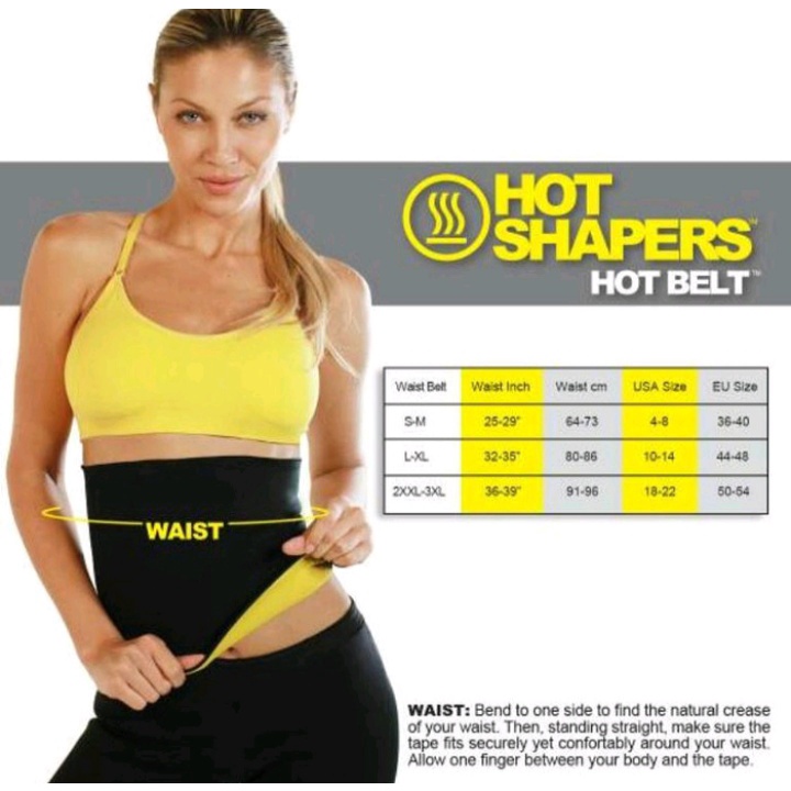 [BISA COD] Korset Pelangsing Perut Hot Shaper Slim Waist Korset Pelangsing Tubuh Pinggang Pembakar Lemak ORI