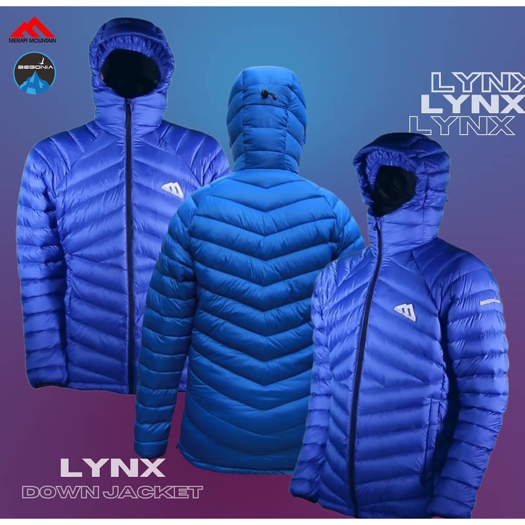 Begonia x Merapi Mountain  Lynx Jaket Bulu Angsa