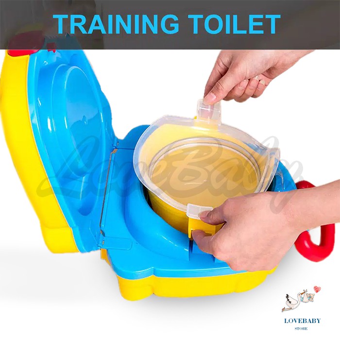 LBS Pispot Tenteng Tangan Travel My Carry Potty Travel Training Potty Seat