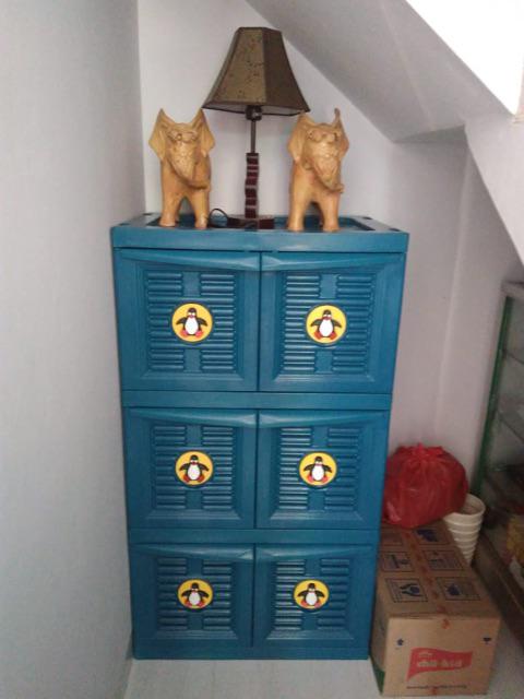 Promo Lemari Plastik Murah / Lemari Pakaian Jumbo Susun 3