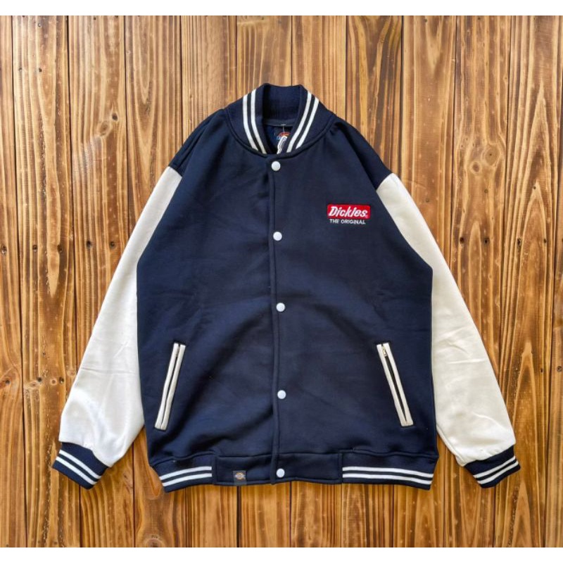 jaket varsity dickies pria wanita jaket varsity murah