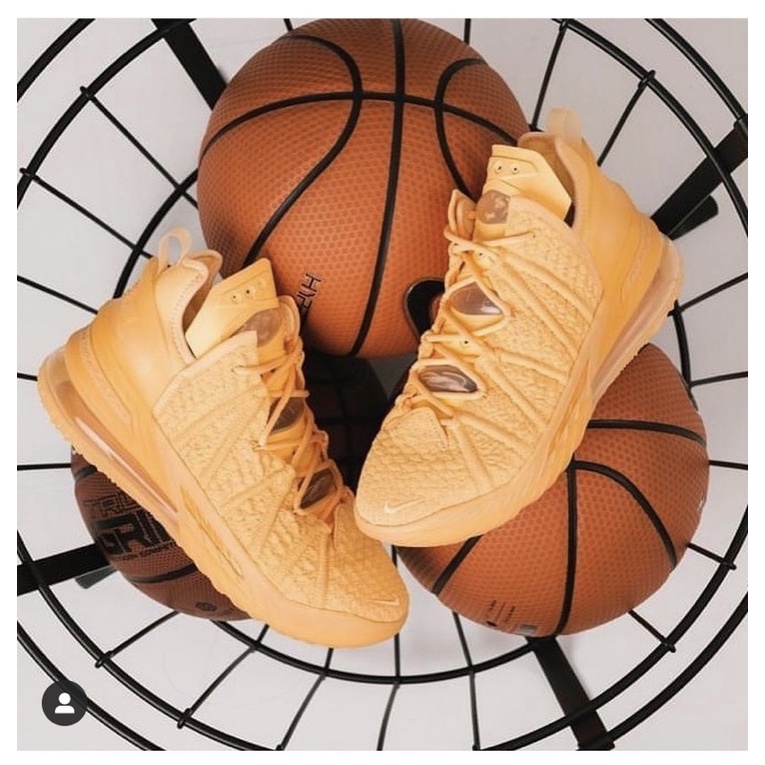 Nike Lebron 18 Melon Tint (Sepatu Sneakers Basket)