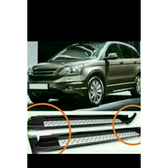 Plastik cover foot step atau running board honda new crv gen 3 bagian depan kanan