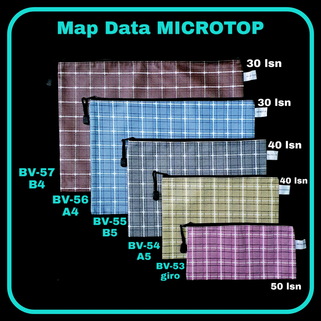 

SOS Map Data Amplop MICROTOP seri BV / Map Data / Map Dokumen