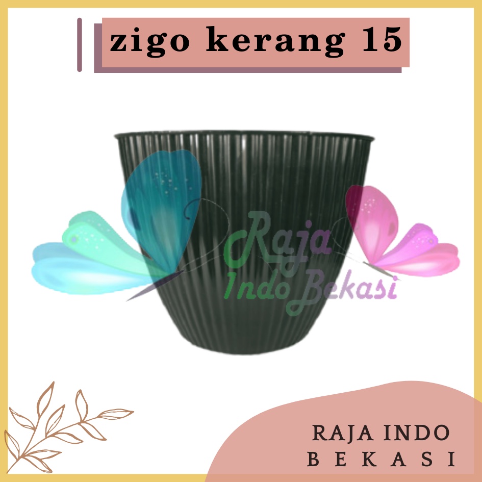 Pot Zigo Kerang 15 Da 13 Cm Hitam Pot Bunga Plastik Murah Putih Uk Mirip Tawon 15 18 Putih