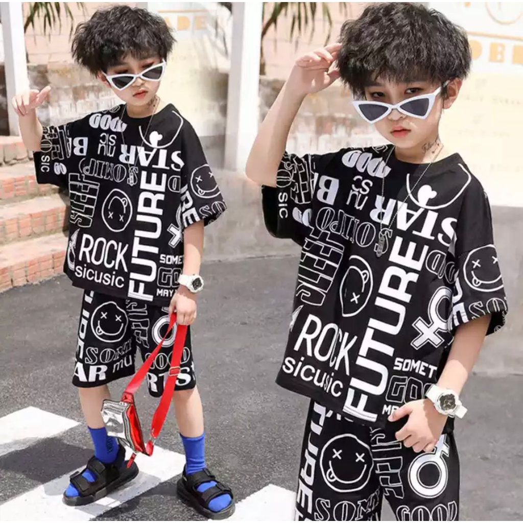 PROMO-SETELAN ANAK BAJU ANAK PAKAIAN ANAK 1-5 TAHUN SETELAN ROCK SMILE SETELAN ANAK LAKI LAKI PEREMPUAN BAJU ANAK LAKI LAKI PEREMPUAN PAKAIAN ANAK LAKI LAKI PEREMPUAN SETELAN ANAK CELANA PENDEK SETELAN ANAK HARIAN BAJU ANAK HARIAN PAKAIAN ANAK TERBARU