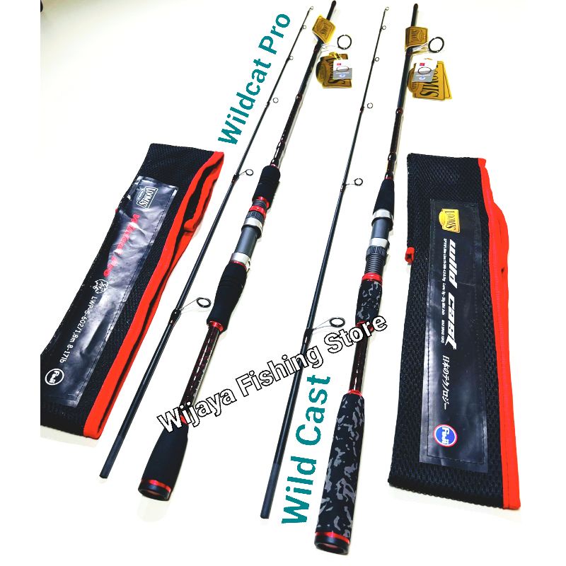 Joran Loomis & Franklin Wild Cast atau Wildcat Pro 180 CINCIN FUJI