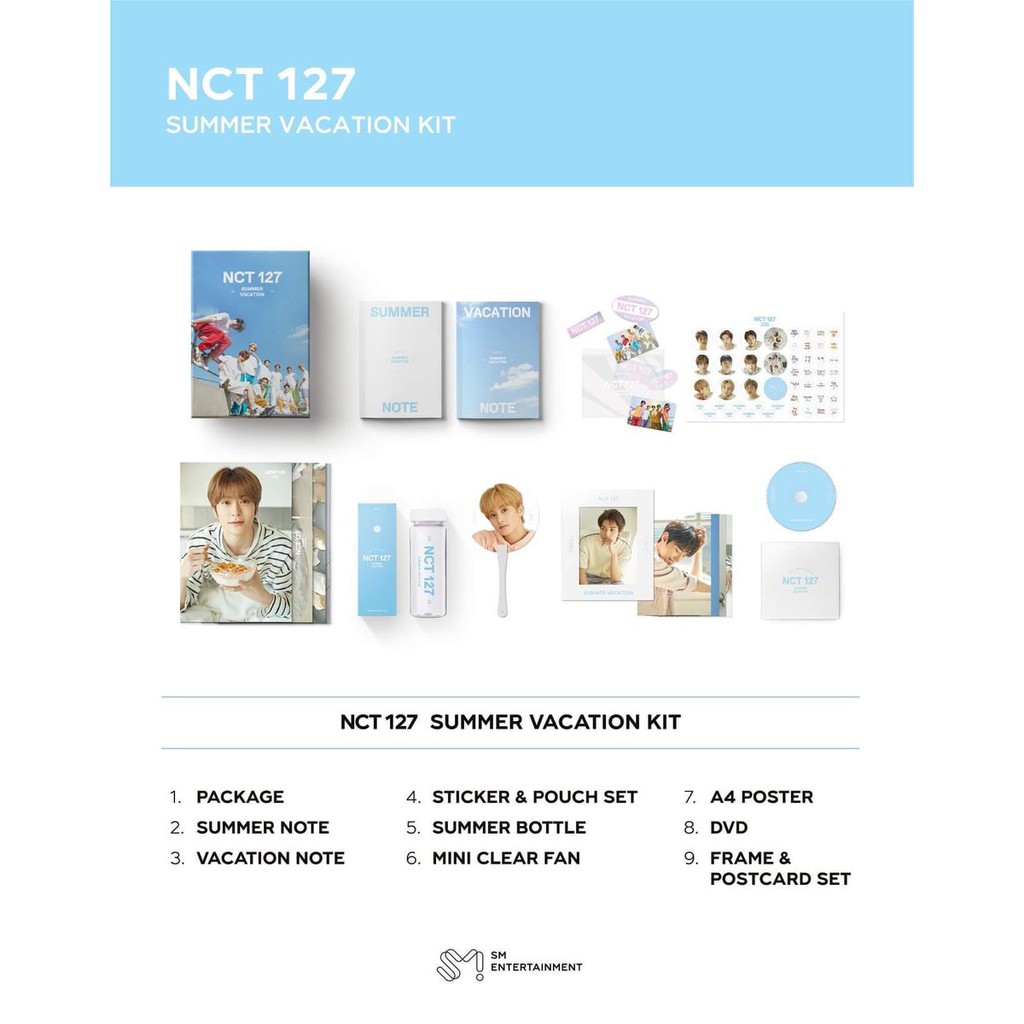 NCT 127 & NCT DREAM SUMMER KIT 2019
