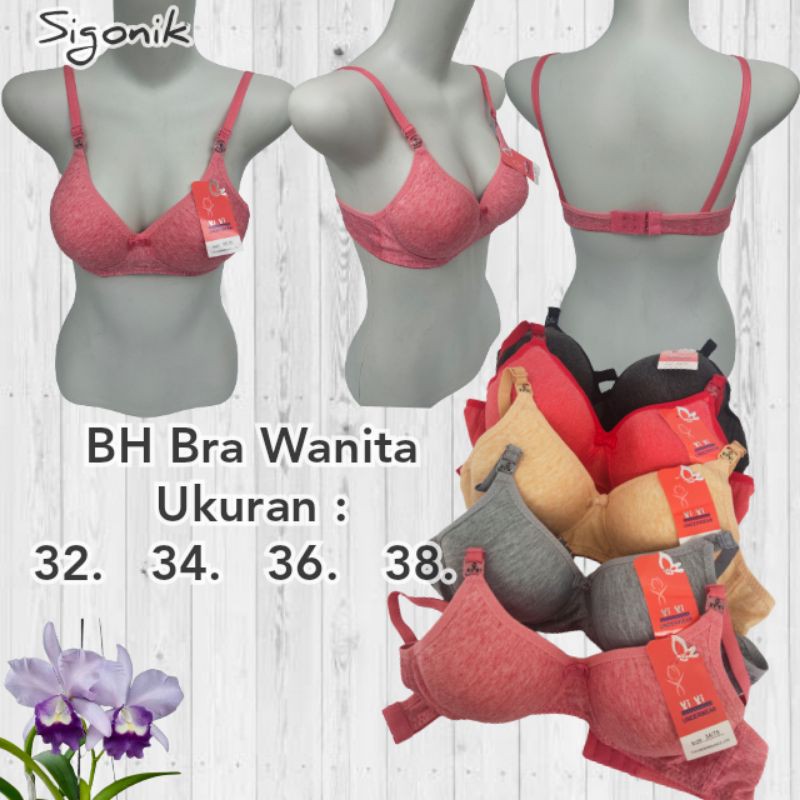 Bra BH Yiyi Wanita Perempuan Dewasa Remaja Cewek 32 34 36 38 Cup Busa Motif Polos Murah Adem