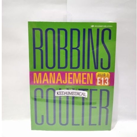 (ORIGINAL) BUKU MANAJEMEN JILID 1 EDISI 13 ROBINS COULTER