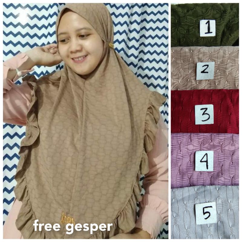 bergo tali gesper ori Doa Ibu