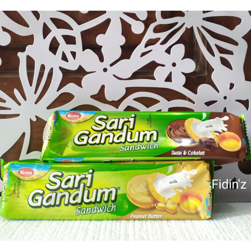 

Roma Sari Gandum Sandwich 115gr