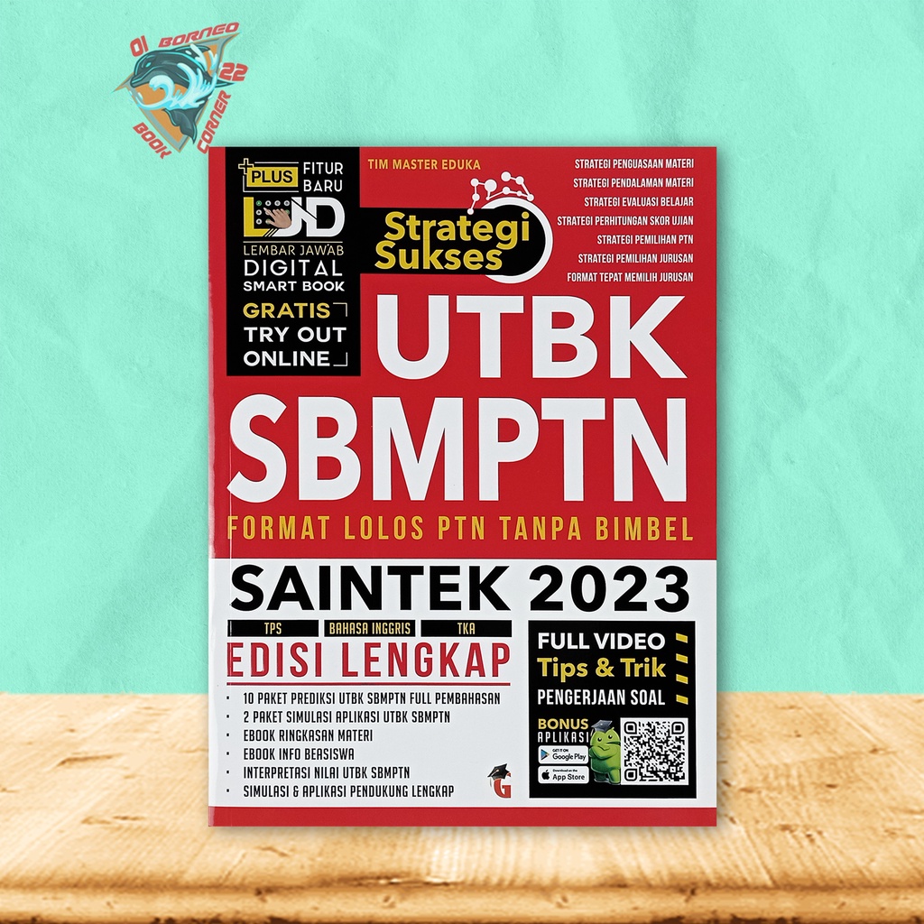 BUKU SBMPTN 2023 - STRATEGI SUKSES UTBK SBMPTN SAINTEK 2023