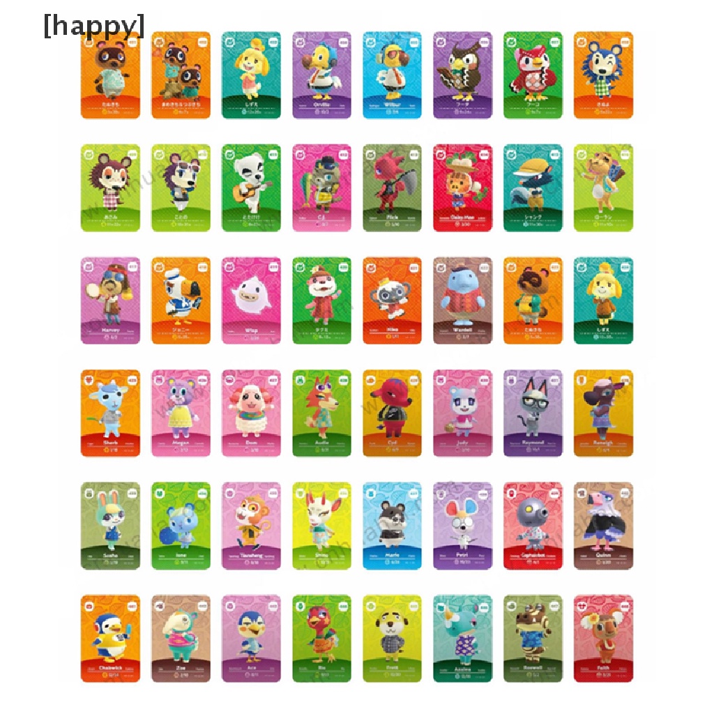 5 Kartu Desain Animal Crossing Amiibo Series # 401-448 Mint